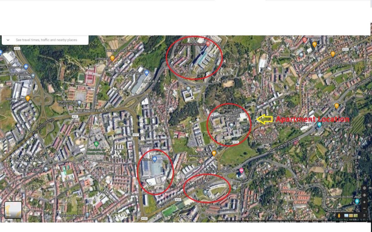 University Of Minho- Inl Campus Gualtar Apartment Braga Extérieur photo